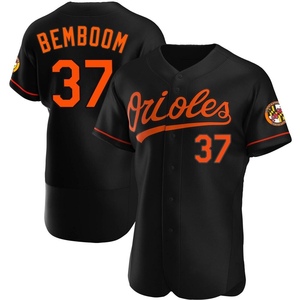 Men's Anthony Bemboom Baltimore Orioles Authentic Black Alternate Jersey