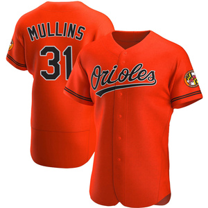 Men's Cedric Mullins Baltimore Orioles Authentic Orange Alternate Jersey