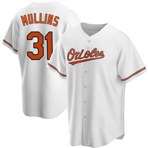 Men's Cedric Mullins Baltimore Orioles Replica White Home Jersey