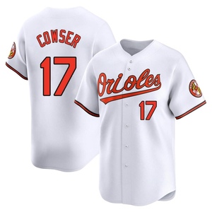 Men's Colton Cowser Baltimore Orioles Limited White Home Jersey