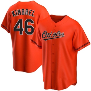 Men's Craig Kimbrel Baltimore Orioles Replica Orange Alternate Jersey