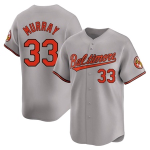 Men's Eddie Murray Baltimore Orioles Limited Gray Road Jersey