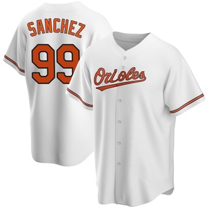 Men's Gary Sanchez Baltimore Orioles Replica White Home Jersey