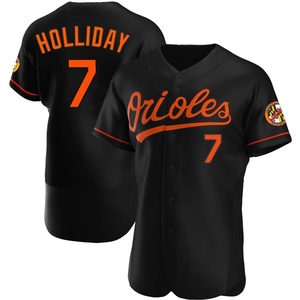 Men's Jackson Holliday Baltimore Orioles Authentic Black Alternate Jersey