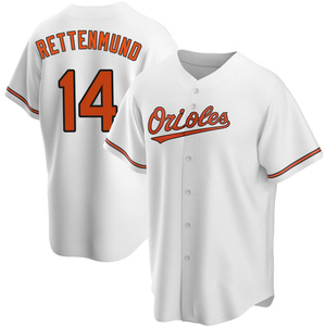 Men's Merv Rettenmund Baltimore Orioles Replica White Home Jersey