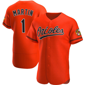 Men's Richie Martin Baltimore Orioles Authentic Orange Alternate Jersey