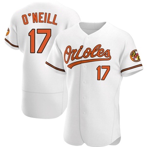 Men's Tyler O'Neill Baltimore Orioles Authentic White Home Jersey