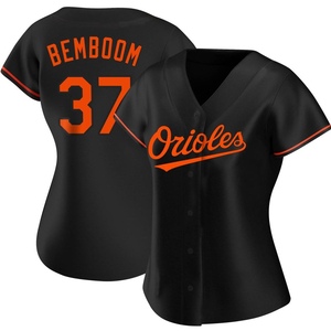 Women's Anthony Bemboom Baltimore Orioles Authentic Black Alternate Jersey