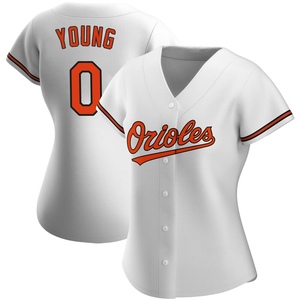 Women's Brandon Young Baltimore Orioles Authentic White Home Jersey