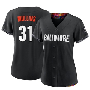 Women's Cedric Mullins Baltimore Orioles Authentic Black 2023 City Connect Jersey