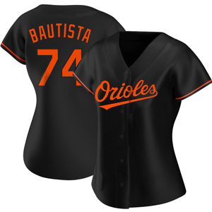 Women's Felix Bautista Baltimore Orioles Replica Black Alternate Jersey