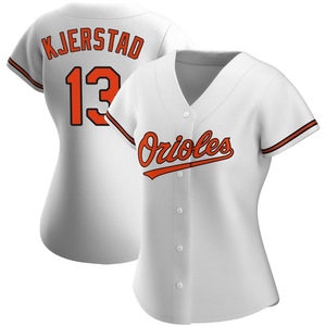 Women's Heston Kjerstad Baltimore Orioles Authentic White Home Jersey