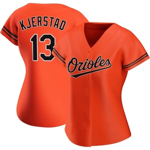 Women's Heston Kjerstad Baltimore Orioles Replica Orange Alternate Jersey