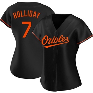 Women's Jackson Holliday Baltimore Orioles Replica Black Alternate Jersey