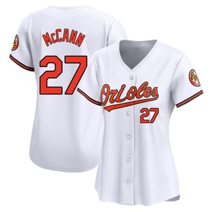 Women's James McCann Baltimore Orioles Limited White Home Jersey