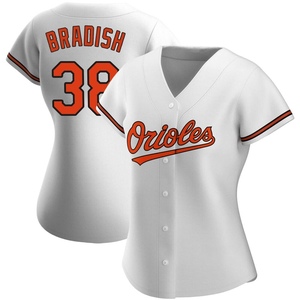 Women's Kyle Bradish Baltimore Orioles Authentic White Home Jersey