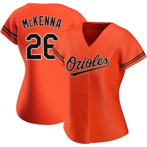 Women's Ryan McKenna Baltimore Orioles Authentic Orange Alternate Jersey