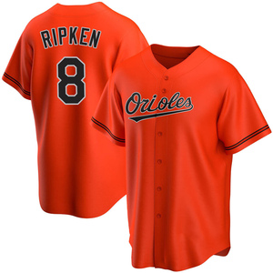 Youth Cal Ripken Baltimore Orioles Replica Orange Alternate Jersey