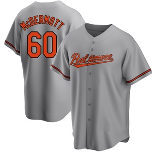 Youth Chayce McDermott Baltimore Orioles Replica Gray Road Jersey