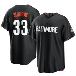 Youth Eddie Murray Baltimore Orioles Replica Black 2023 City Connect Jersey