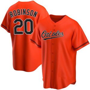 Youth Frank Robinson Baltimore Orioles Replica Orange Alternate Jersey