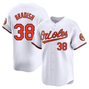 Youth Kyle Bradish Baltimore Orioles Limited White Home Jersey