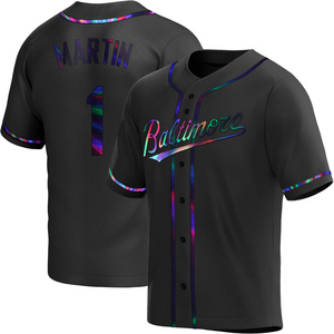 Youth Richie Martin Baltimore Orioles Replica Black Holographic Alternate Jersey