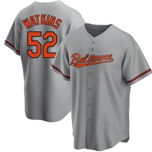 Youth Spenser Watkins Baltimore Orioles Replica Gray Road Jersey